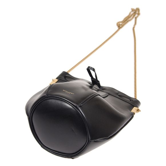 Saint Laurent Shoulder Bag Black Calf - Picture 4 of 5